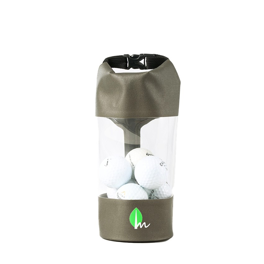 Cylindrical ball bag